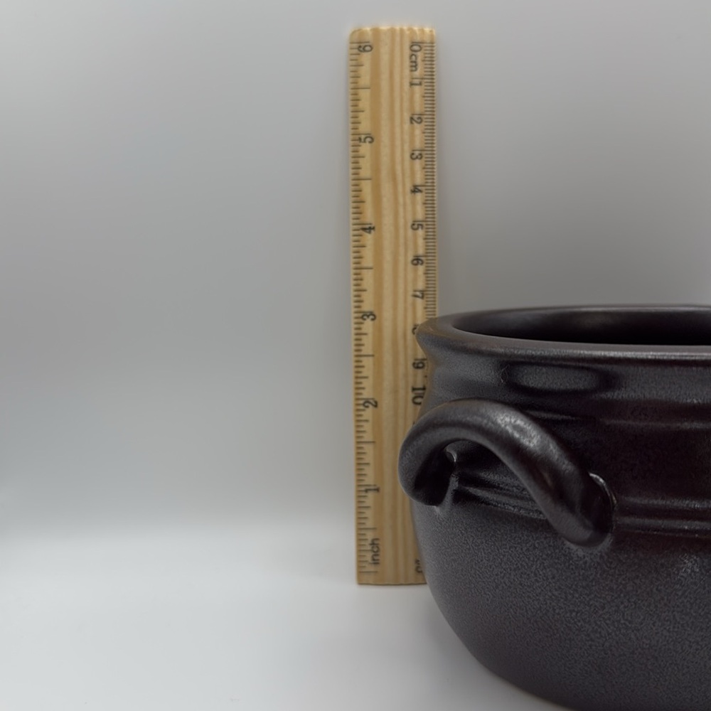 Vintage Hoganas Keramik Bean Pot Stoneware - Picture 10 of 11